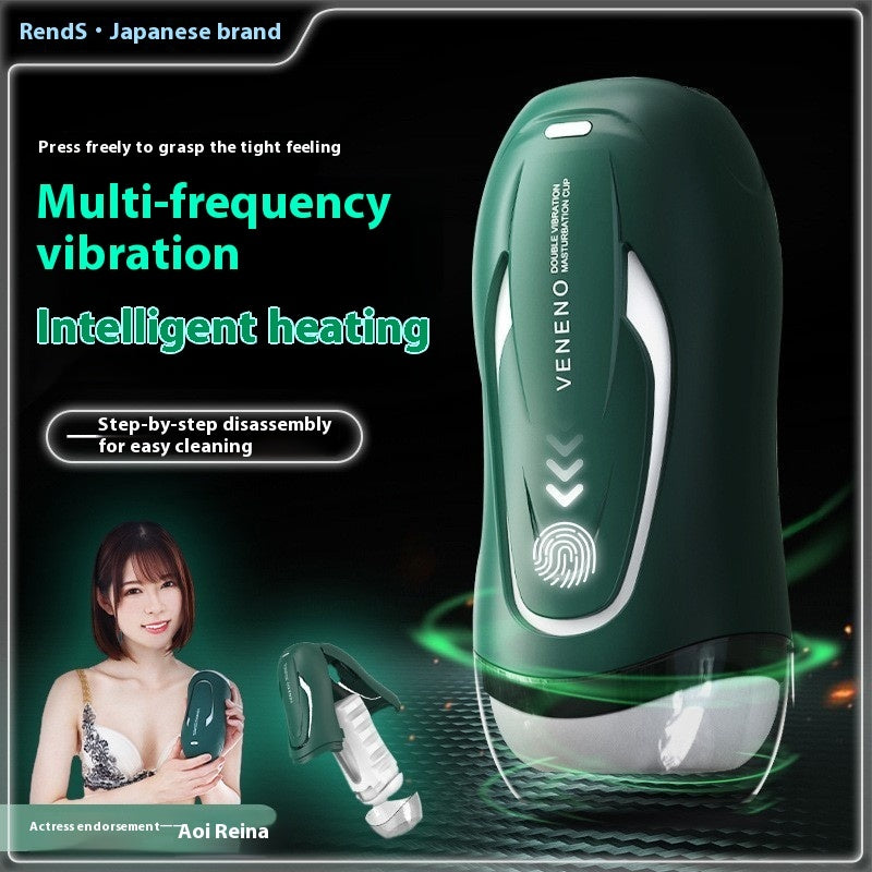 Automatic Constant Temperature Vibration Sucking Men's Masturbation Devices Toys